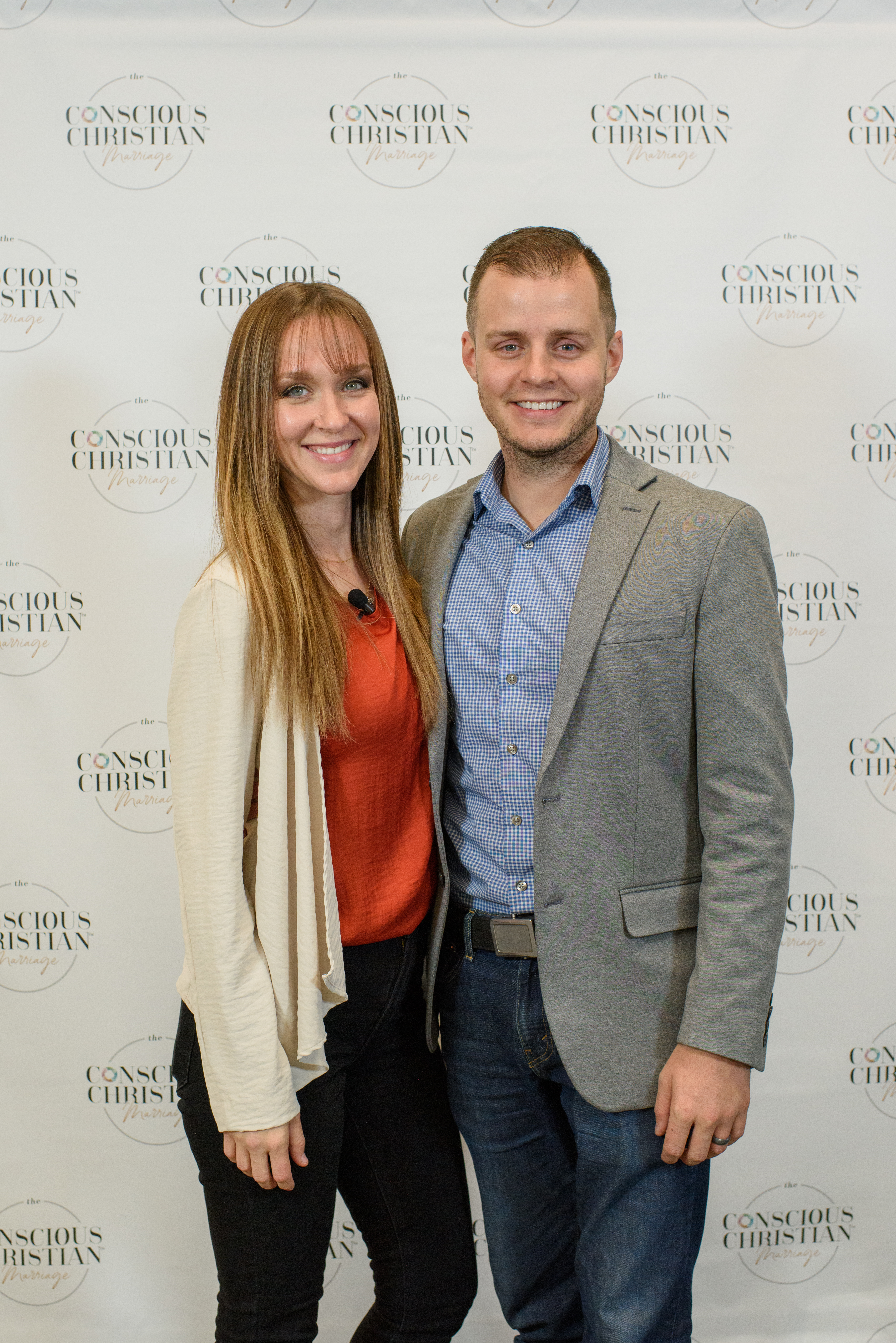 Austin and Rachel Holt at a CCM event